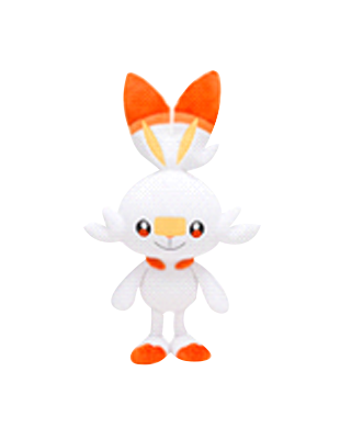 Scorbunny Live Size Plush
