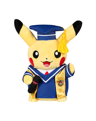 Pikachu Graduation Plush