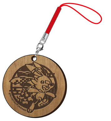 Scorbunny Wood Carved Strap
