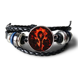 WOW The Horde Symbol Bracelet