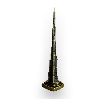 Khalifa Tower Metal Decoration (Bronze)