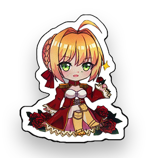 Nero Claudius Acrylic Keychain