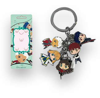 Fate Stay Night Characters Key Ring