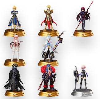 FGO Duel Vol.1 : 8 Piece Action Figures