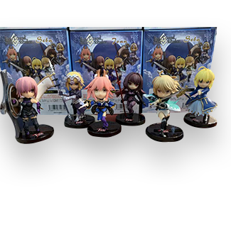 6pcs FGO Q Collection Action Figure