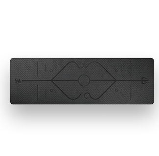 Non-Slip Yoga Mat (Black)