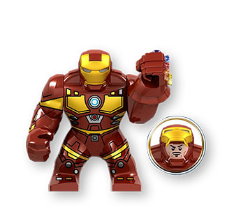 Iron Man Legoed Mini Action Figure