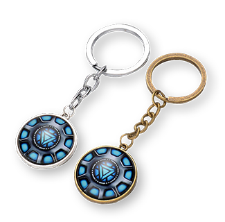 Arc Reactor Keychain (Blue)