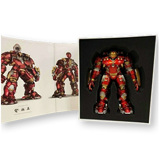 Comicave 1/12 Scale Iron Man MK44 Alloy LED Hulkbuster Action Figure