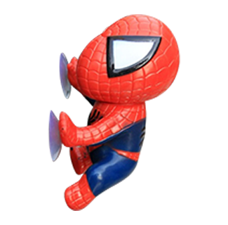 Spiderman Window Suction Decoration