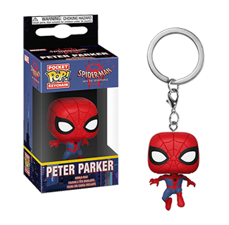 Funko Pop Marvel Spiderman Mini Action Figure Keychain