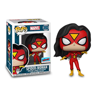 Funko Pop Marvel Spiderverse Spider Woman Action Figure