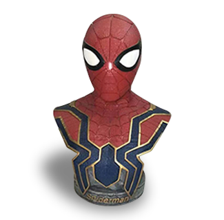 Marvel Iron Spider Head & Torso Resin Statue