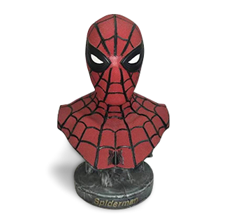 Marvel Spiderman Head & Torso Resin Statue